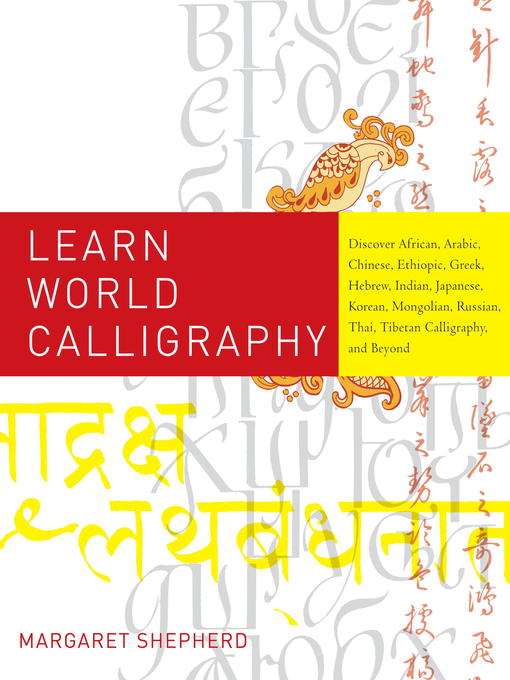Margaret Shepherd创作的Learn World Calligraphy作品的详细信息 - 可供借阅